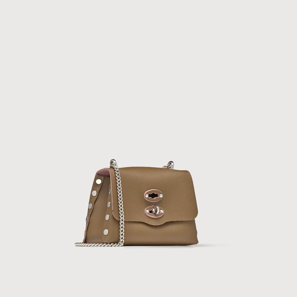 Zanellato BORSA POSTINA® SUPER BABY IN PELLE RIGENERATA GREEN PANTELLERIA | Zanellato Promozione Limitata