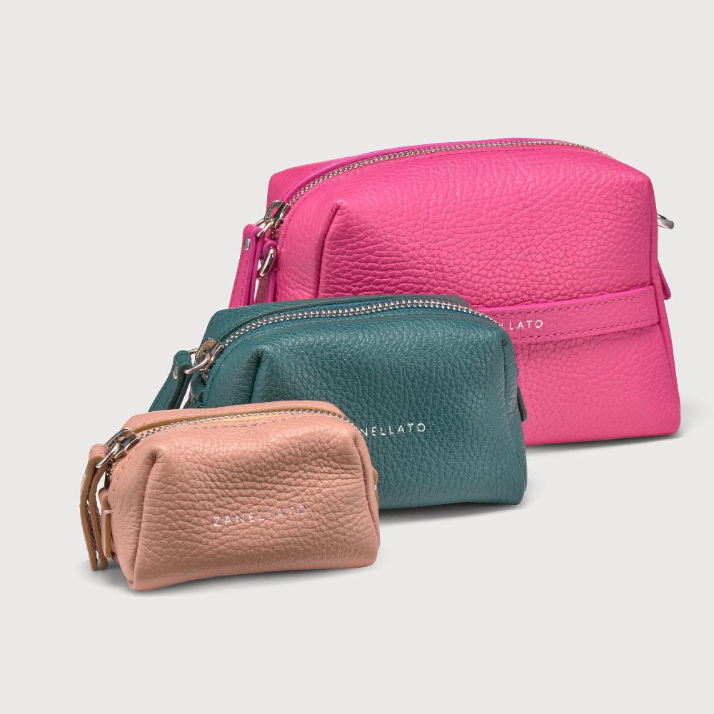 Zanellato BORSA MATRIOSKA UNICA IN PELLE MARTELLATA ROSE ORCHIDEA MULTI | Zanellato Convenienza