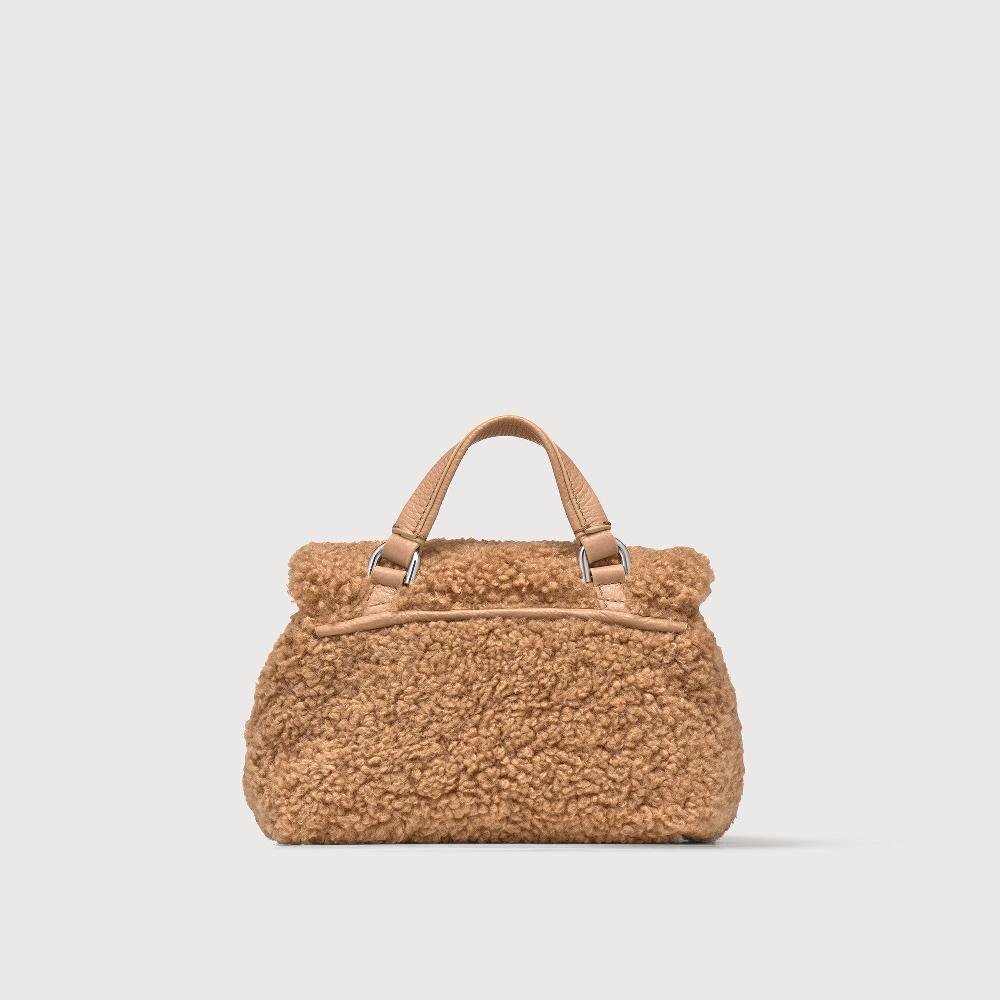 Zanellato BORSA POSTINA® BABY IN TESSUTO TEDDY BROWN TEDDY | Zanellato Economico