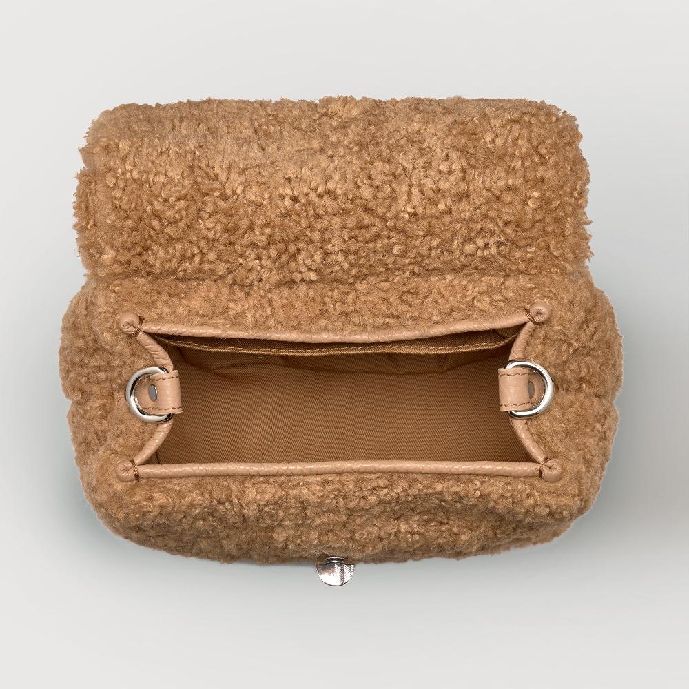 Zanellato BORSA POSTINA® BABY IN TESSUTO TEDDY BROWN TEDDY | Zanellato Economico