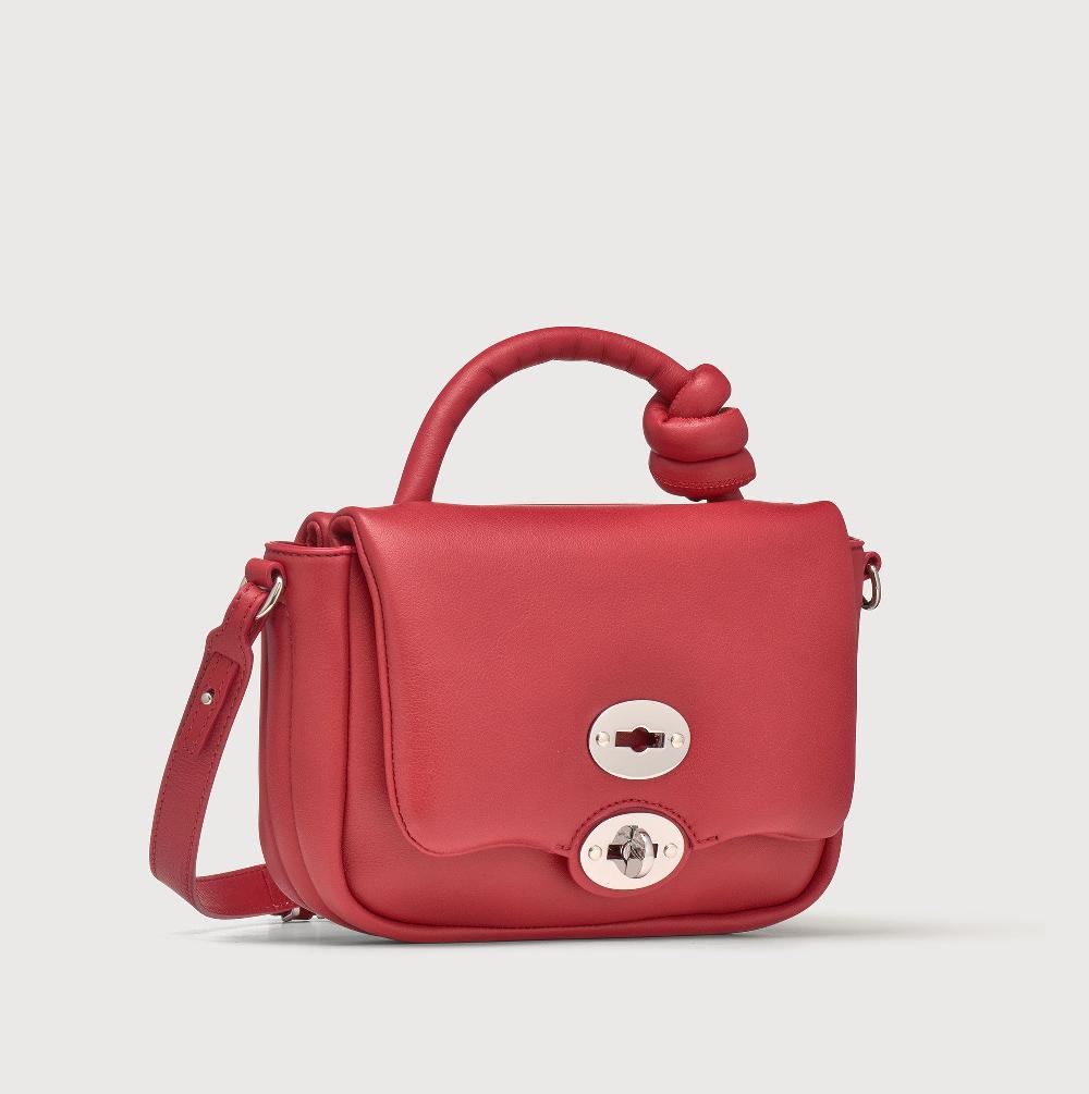 Zanellato BORSA ELLA SOFT SMALL IN PELLE LISCIA RED VALTELLINA | Zanellato Online