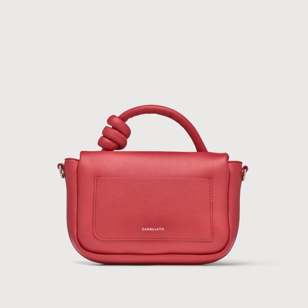 Zanellato BORSA ELLA SOFT SMALL IN PELLE LISCIA RED VALTELLINA | Zanellato Online
