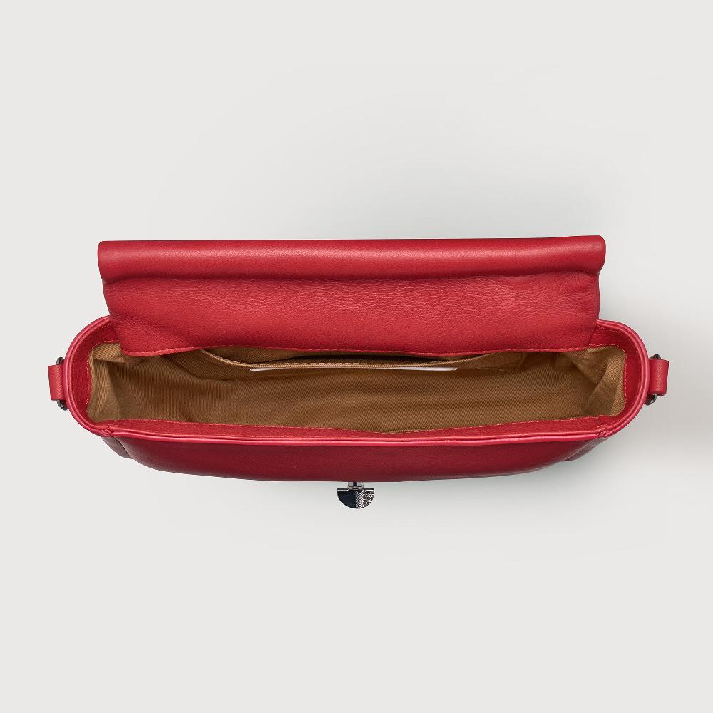 Zanellato BORSA ELLA SOFT SMALL IN PELLE LISCIA RED VALTELLINA | Zanellato Online