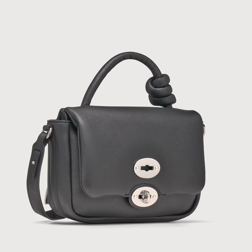 Zanellato BORSA ELLA SOFT MEDIUM IN PELLE LISCIA BLACK NERO | Zanellato Outlet