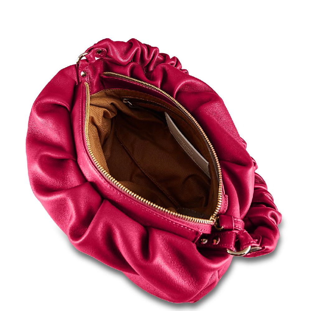 Zanellato BORSA TULIPA UNICA IN PELLE LISCIA ROSE ORCHIDEA | Zanellato Saldi Di Fabbrica