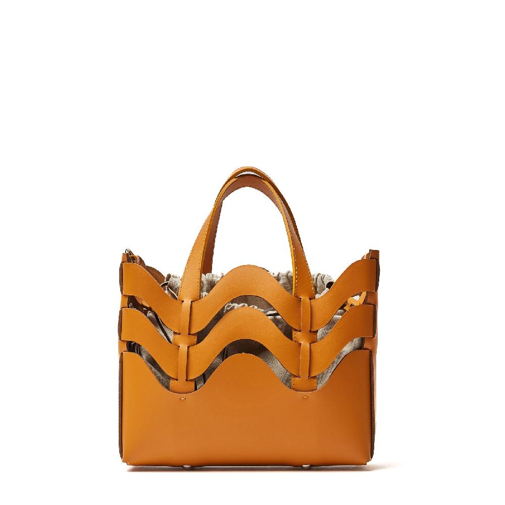 Zanellato BORSA DUNE SMALL IN PELLE RIGENERATA ORANGE ARANCETO | Zanellato Vendite Flash