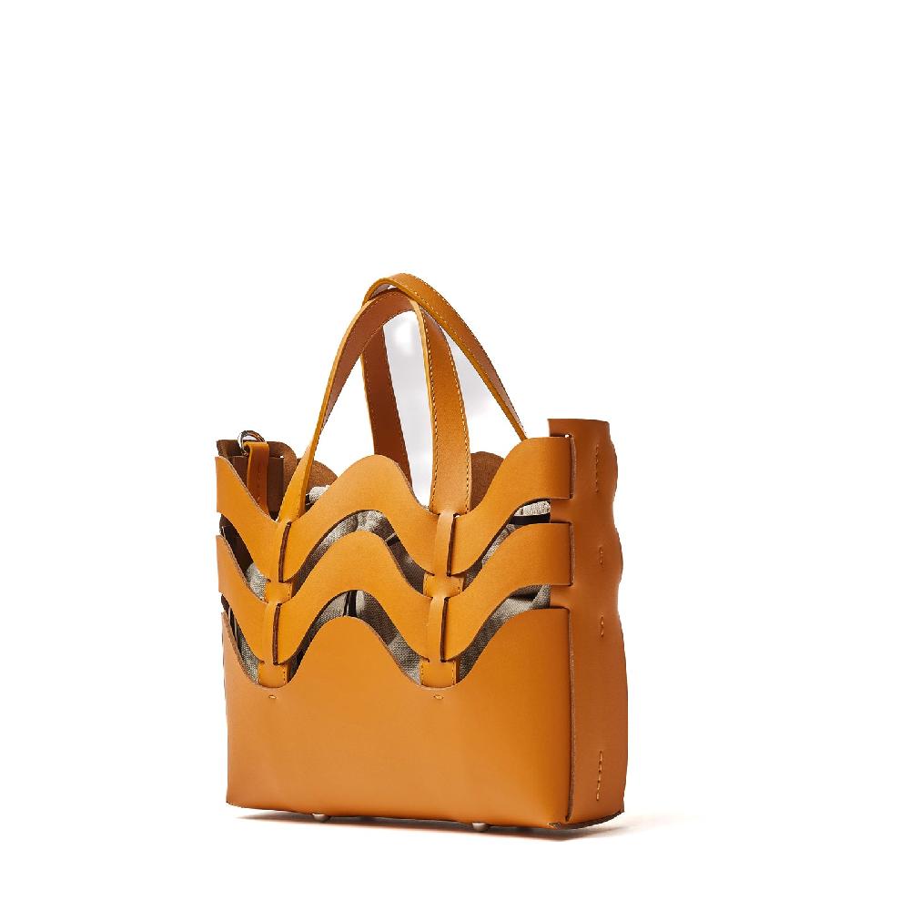 Zanellato BORSA DUNE SMALL IN PELLE RIGENERATA ORANGE ARANCETO | Zanellato Vendite Flash