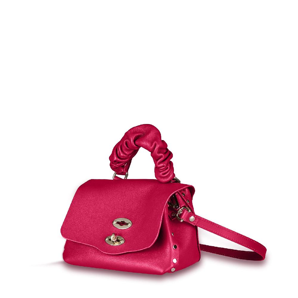 Zanellato BORSA POSTINA® BABY IN PELLE LISCIA ROSE ORCHIDEA | Zanellato Nuova