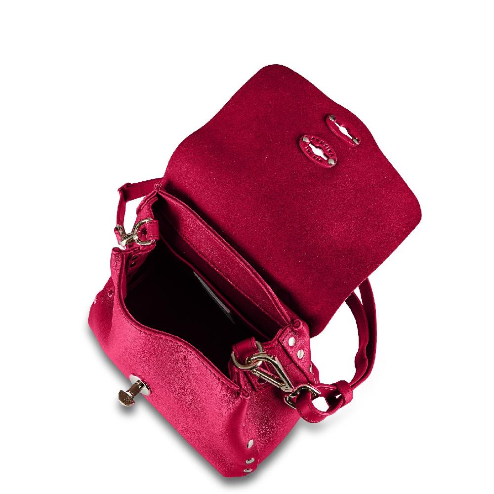 Zanellato BORSA POSTINA® BABY IN PELLE LISCIA ROSE ORCHIDEA | Zanellato Nuova
