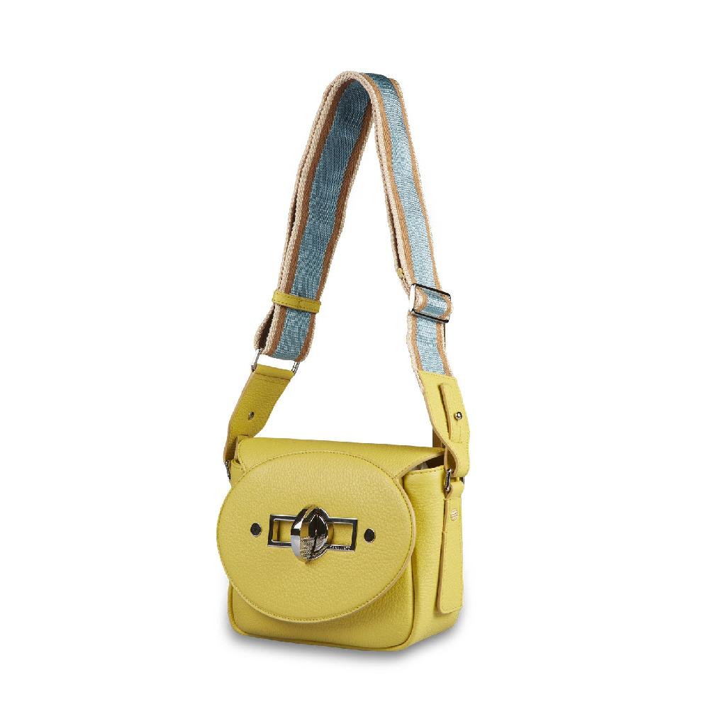 Zanellato BORSA TINA SMALL IN PELLE MARTELLATA GIALLO TUSCAN | Zanellato 2025