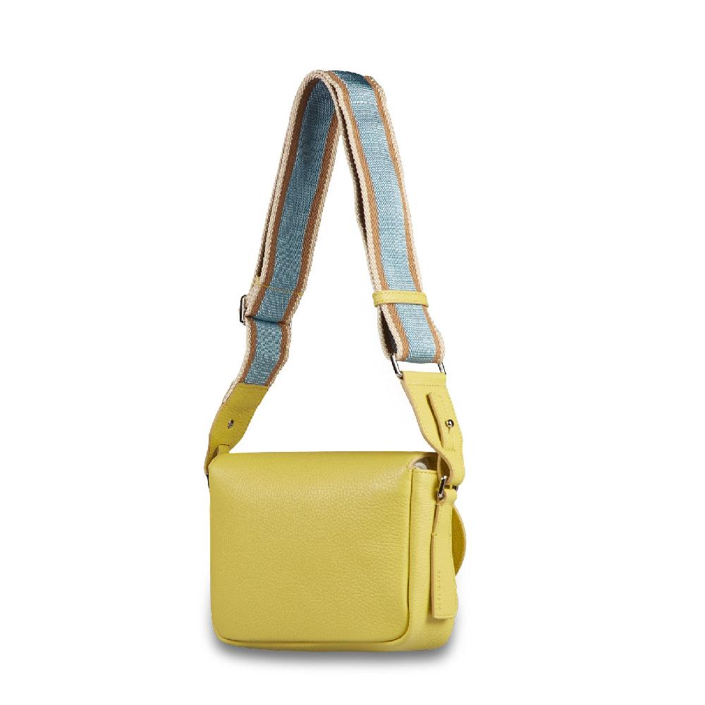 Zanellato BORSA TINA SMALL IN PELLE MARTELLATA GIALLO TUSCAN | Zanellato 2025