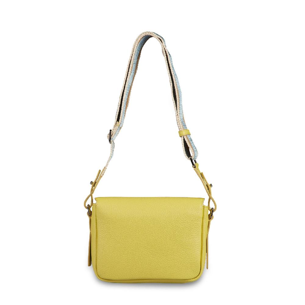 Zanellato BORSA TINA SMALL IN PELLE MARTELLATA GIALLO TUSCAN | Zanellato 2025