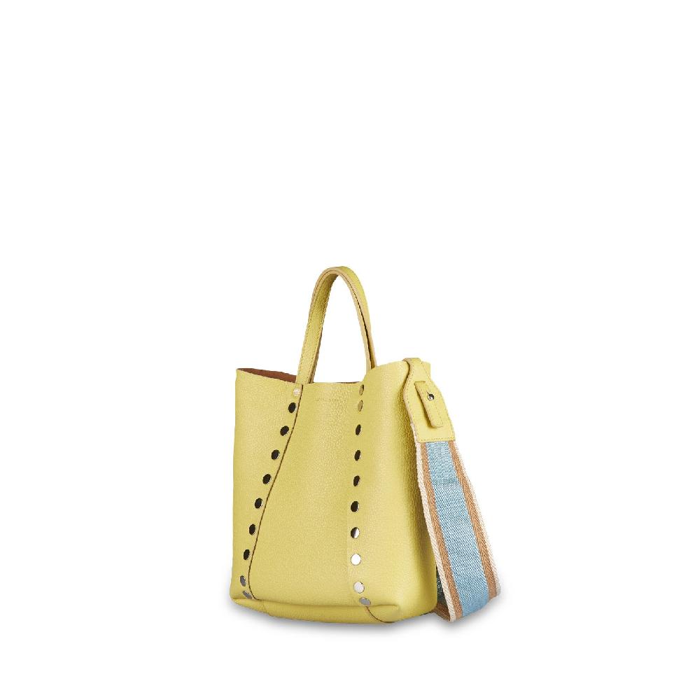 Zanellato BORSA MORETTA SMALL IN PELLE MARTELLATA GIALLO TUSCAN | Zanellato In Linea