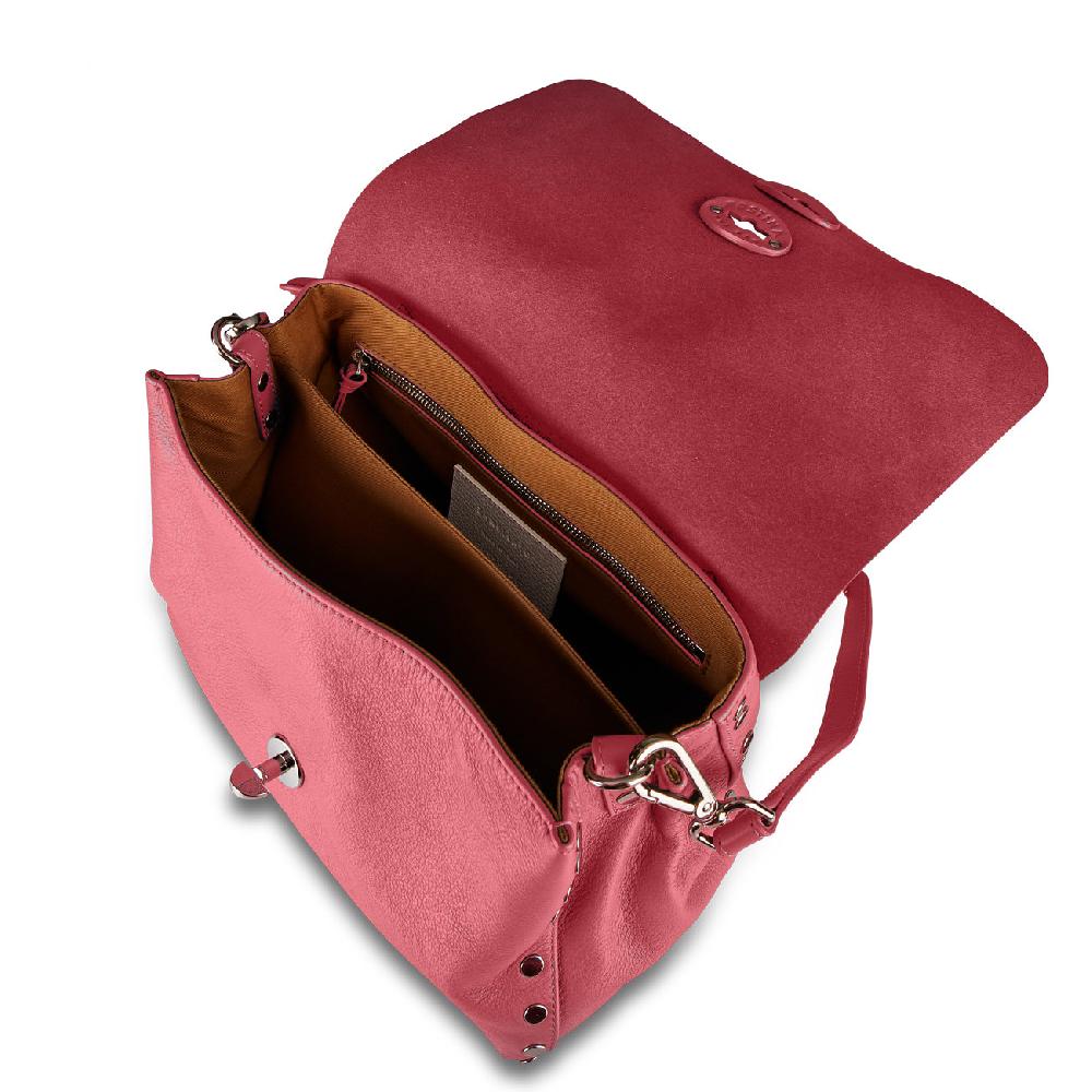 Zanellato BORSA POSTINA® SMALL IN PELLE LISCIA ROSE GUARANA' | Zanellato Vendita