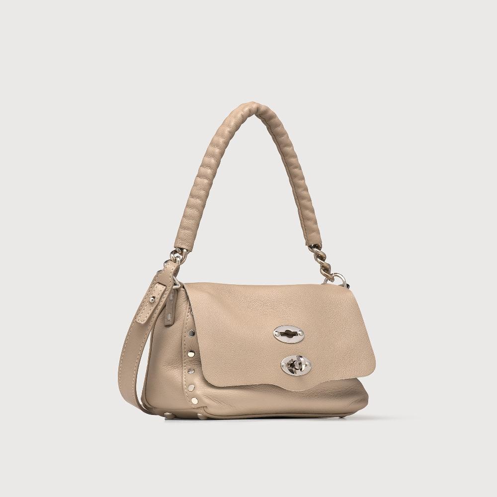 Zanellato BORSA POSTINA® BABY IN PELLE LISCIA GREY SASSONE | Zanellato Soddisfazione Garantita