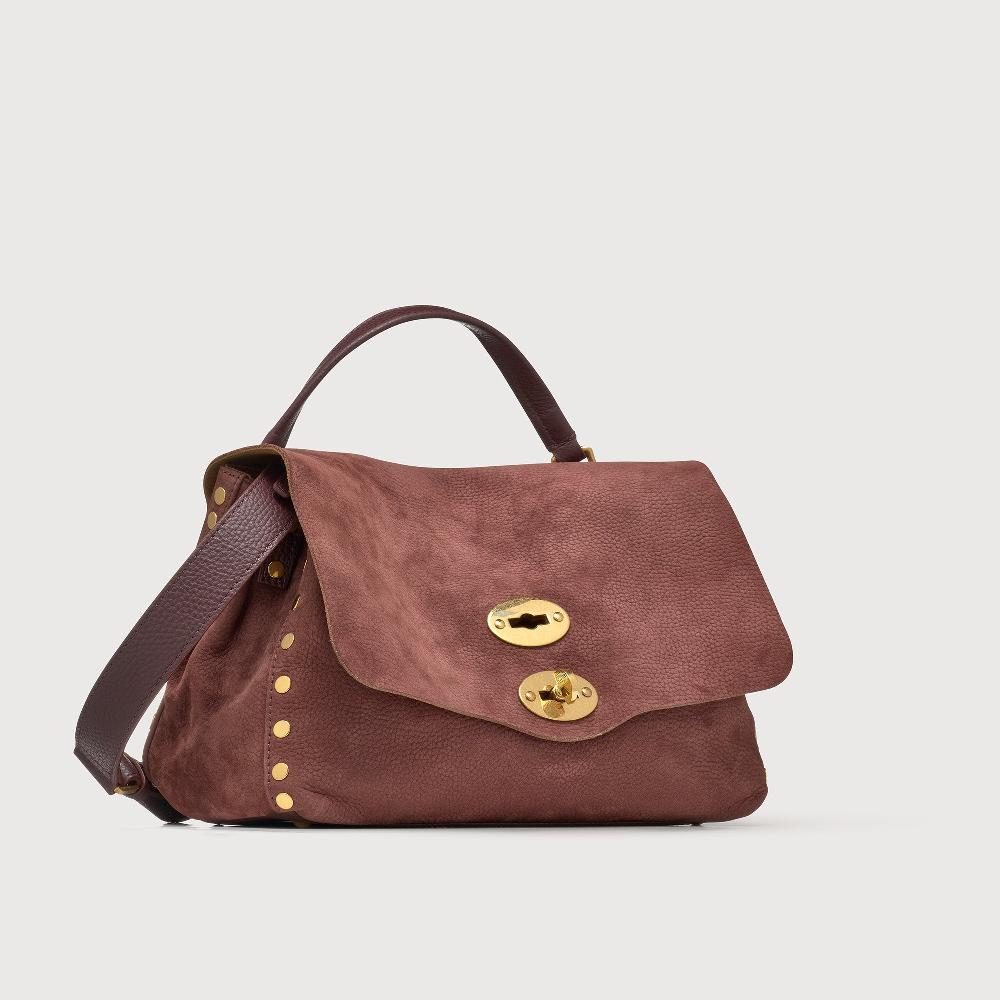Zanellato BORSA POSTINA® SMALL IN PELLE NABUK RED BARBERA | Zanellato Negozi Online