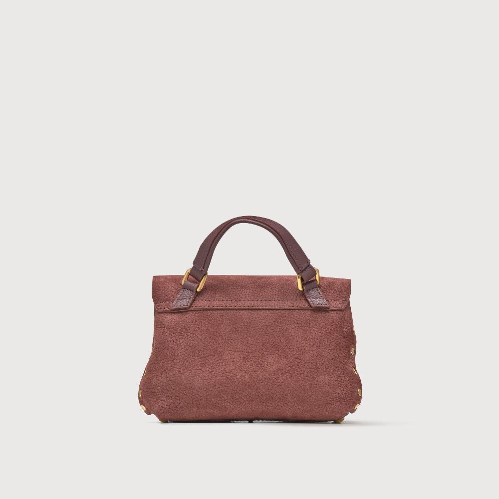 Zanellato BORSA POSTINA® BABY IN PELLE NABUK RED BARBERA | Zanellato Acquista Ora