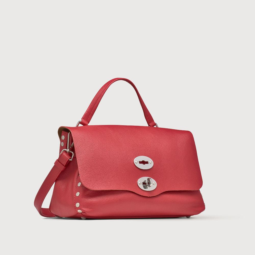 Zanellato BORSA POSTINA® SMALL IN PELLE LISCIA RED VALTELLINA | Zanellato Prezzo Ridotto