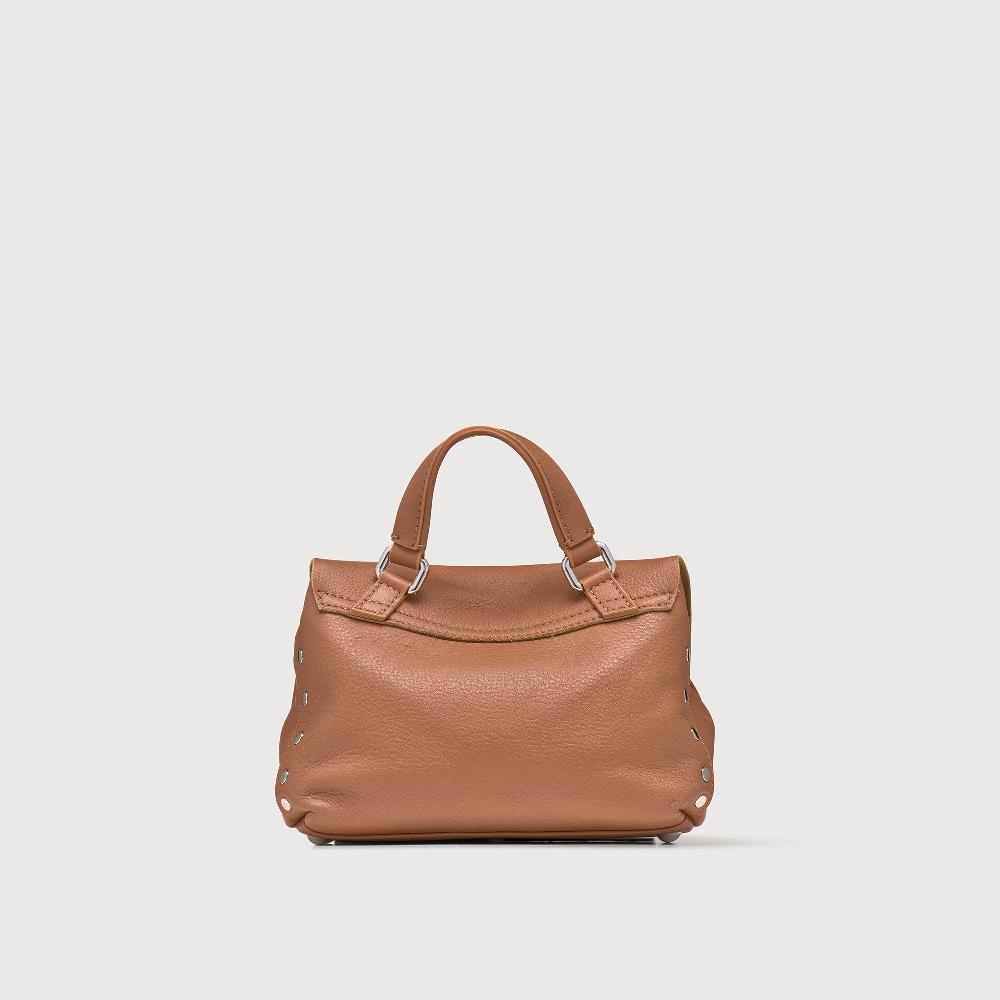 Zanellato BORSA POSTINA® BABY IN PELLE LISCIA BEIGE GENCO | Zanellato Novità
