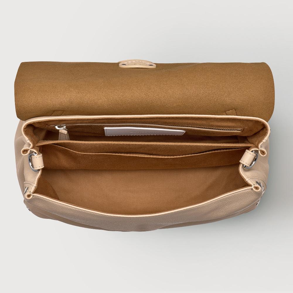 Zanellato BORSA POSTINA® SMALL IN PELLE LISCIA BEIGE BLOOM | Zanellato Offerta
