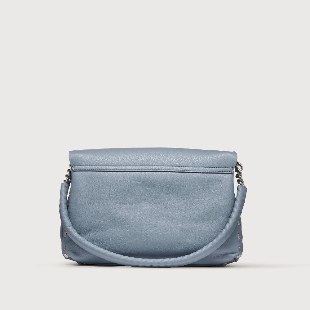 Zanellato BORSA POSTINA® SMALL IN PELLE LISCIA BLUE GRAN LAGUNA | Zanellato In Vendita