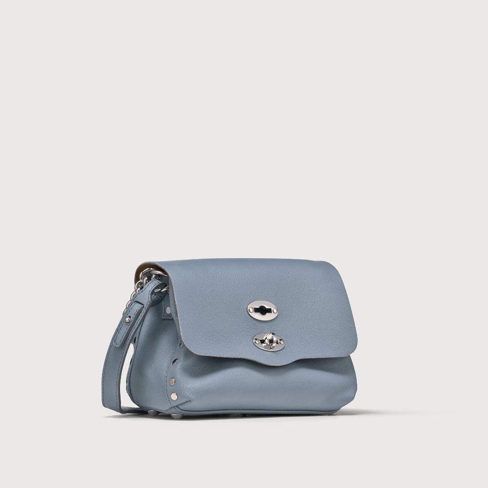 Zanellato BORSA POSTINA® BABY IN PELLE LISCIA BLUE GRAN LAGUNA | Zanellato Offerte