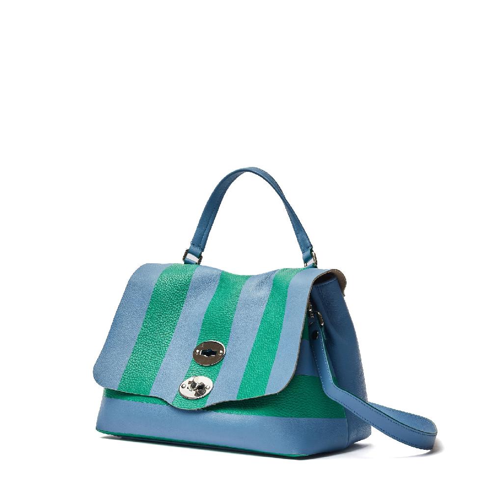 Zanellato BORSA POSTINA® SMALL IN PELLE MARTELLATA GREEN SMERALDO | Zanellato Vendite Flash