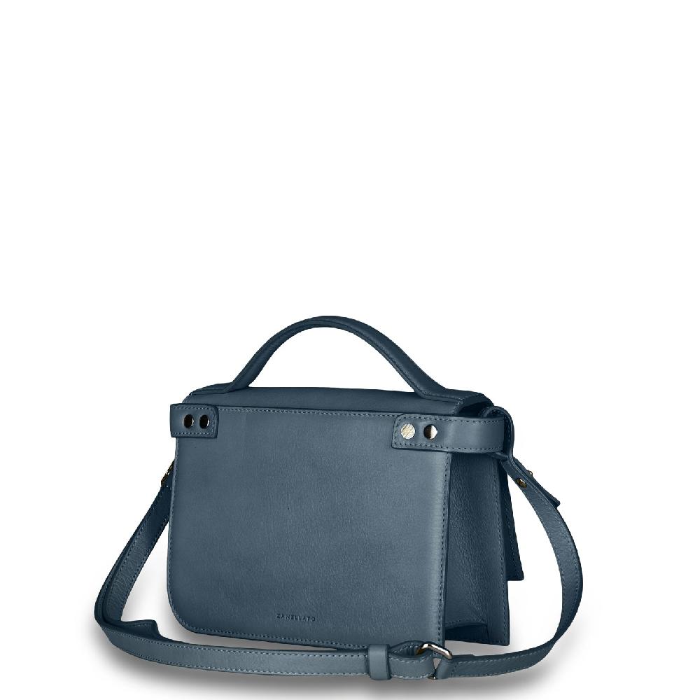 Zanellato BORSA ELLA UNICA IN PELLE LISCIA BLUE ATMOSFERA | Zanellato Nuova