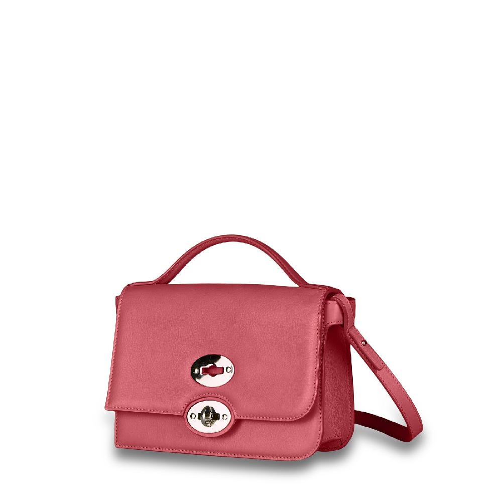 Zanellato BORSA ELLA UNICA IN PELLE LISCIA ROSE GUARANA' | Zanellato Moda