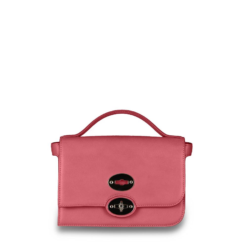 Zanellato BORSA ELLA UNICA IN PELLE LISCIA ROSE GUARANA' | Zanellato Moda