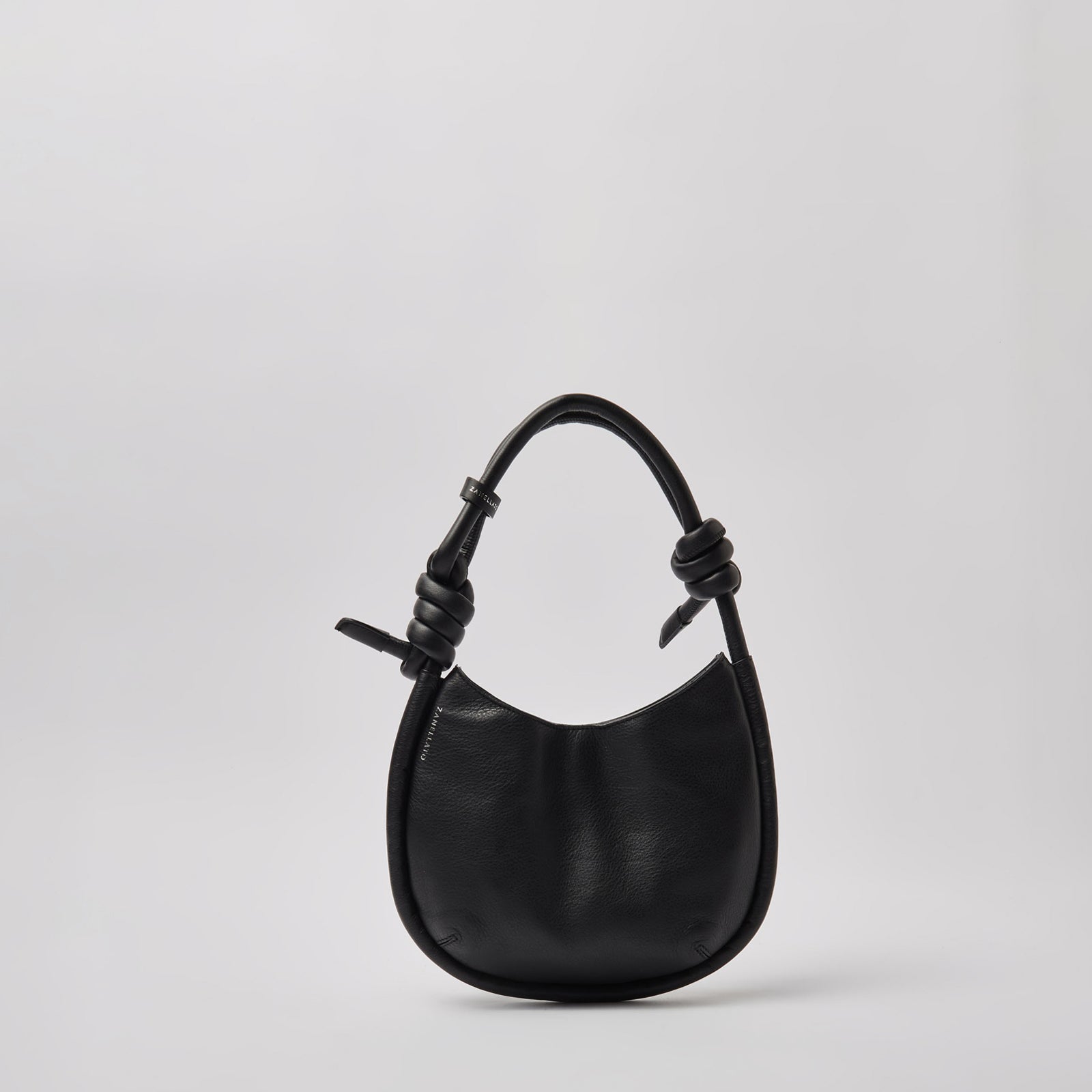 Zanellato BORSA DEMì BABY IN PELLE LISCIA BLACK NERO | Zanellato Italy