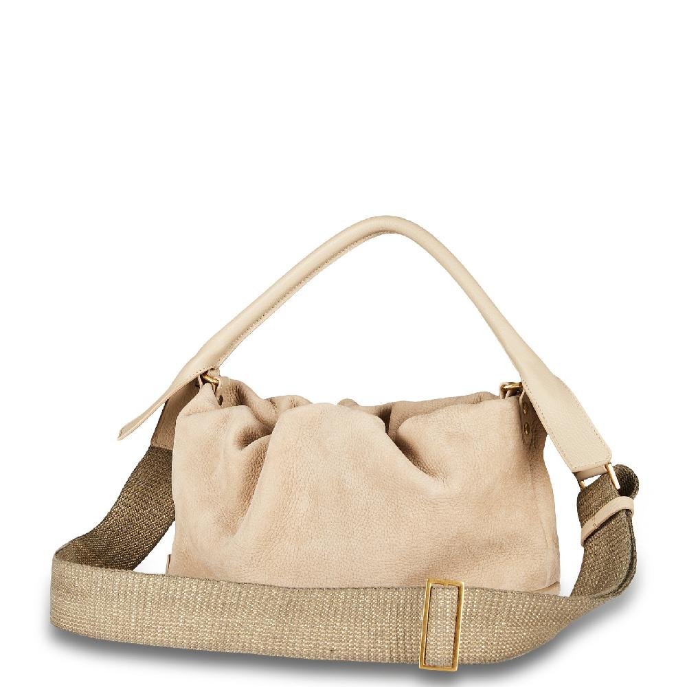 Zanellato BORSA TULIPA UNICA IN PELLE NABUK GREY VISONE | Zanellato Vendita