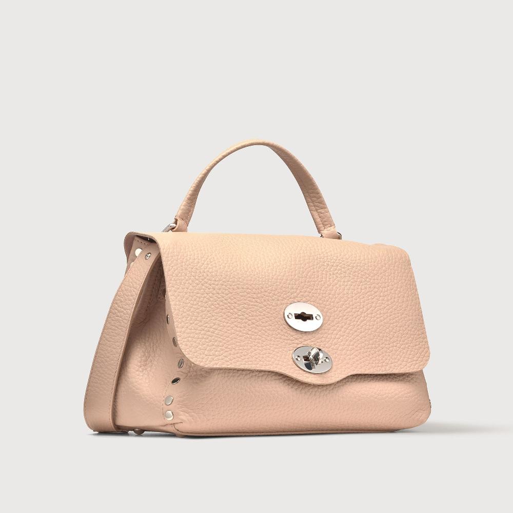 Zanellato BORSA POSTINA® SMALL IN PELLE MARTELLATA PINK ROSATELLO | Zanellato Qualità Garantita