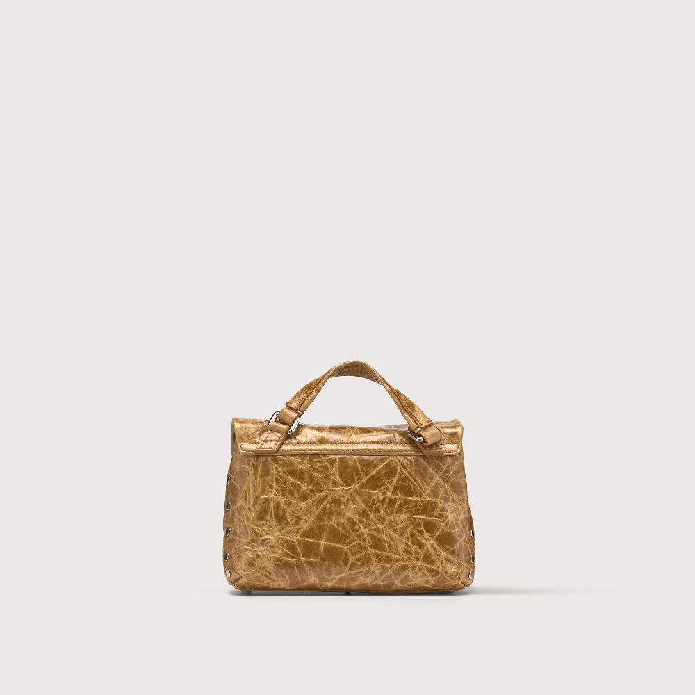Zanellato BORSA POSTINA® BABY IN PELLE SPAZZOLATA BROWN CARPINESE | Zanellato Convenienza
