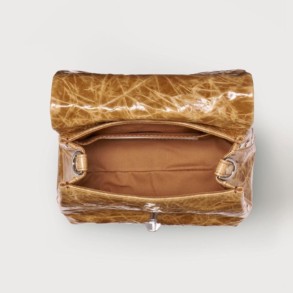 Zanellato BORSA POSTINA® BABY IN PELLE SPAZZOLATA BROWN CARPINESE | Zanellato Convenienza