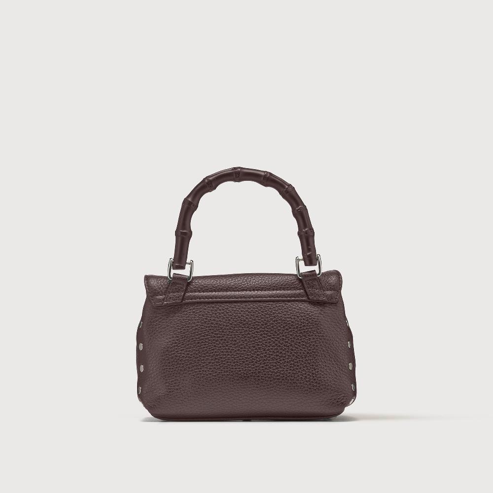 Zanellato BORSA POSTINA® BABY IN PELLE MARTELLATA BROWN MOCACCINO | Zanellato Sconto