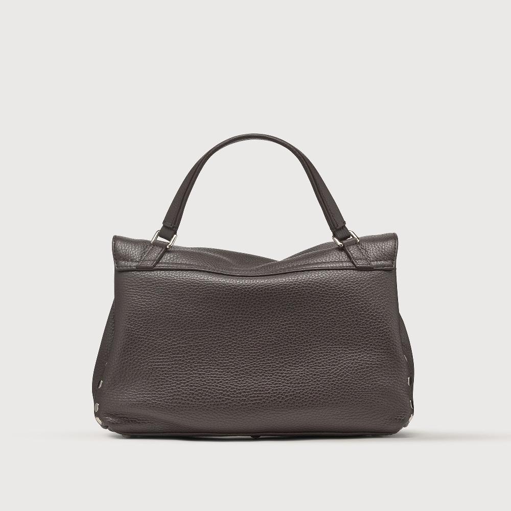 Zanellato BORSA POSTINA® SMALL IN PELLE MARTELLATA BROWN MOCACCINO | Zanellato Saldi
