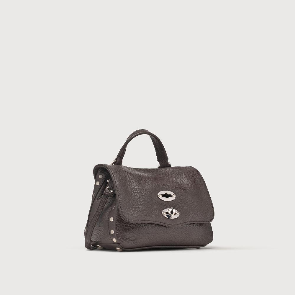Zanellato BORSA POSTINA® BABY IN PELLE MARTELLATA BROWN MOCACCINO | Zanellato Offerte