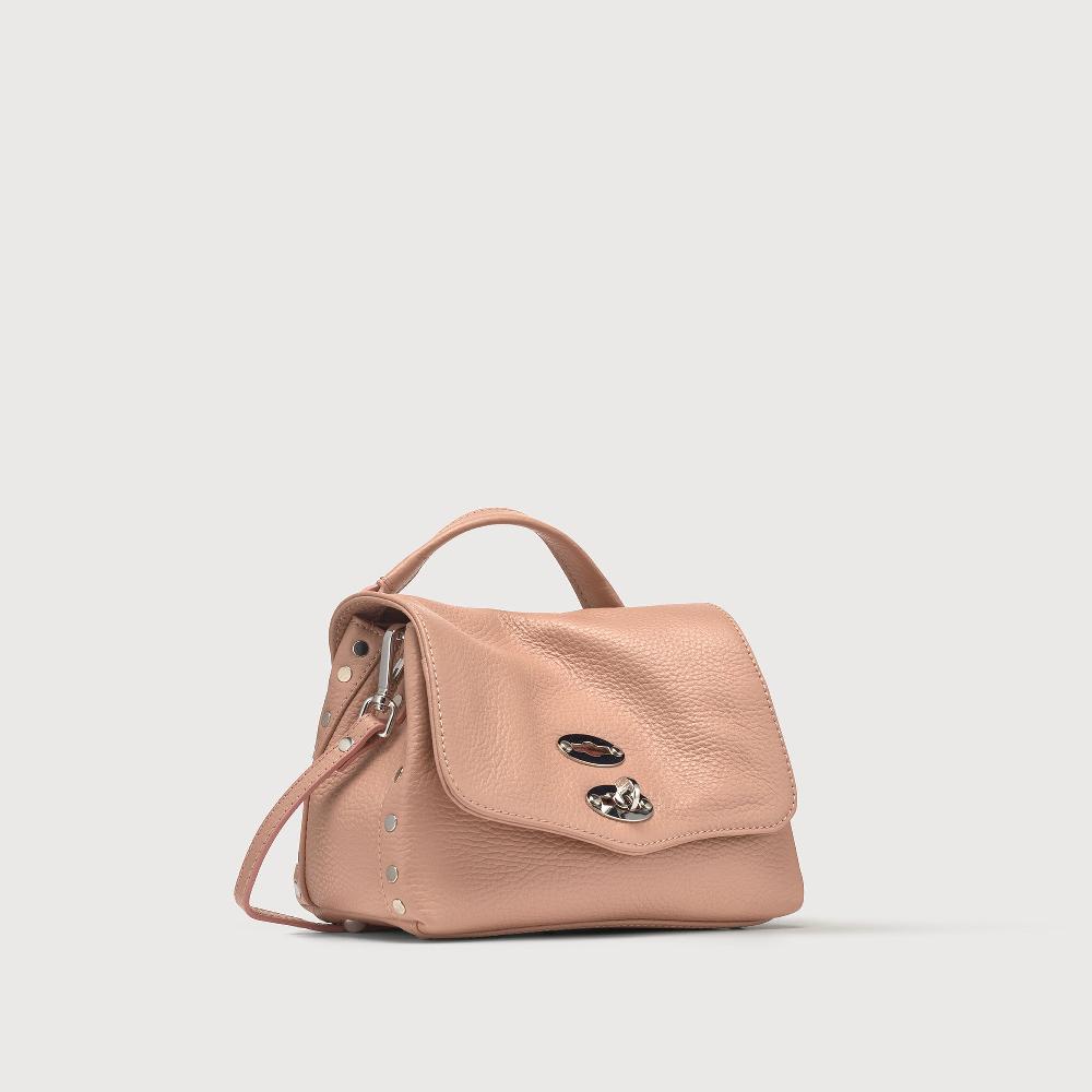 Zanellato BORSA POSTINA® BABY IN PELLE MARTELLATA PINK NUDE | Zanellato Negozio