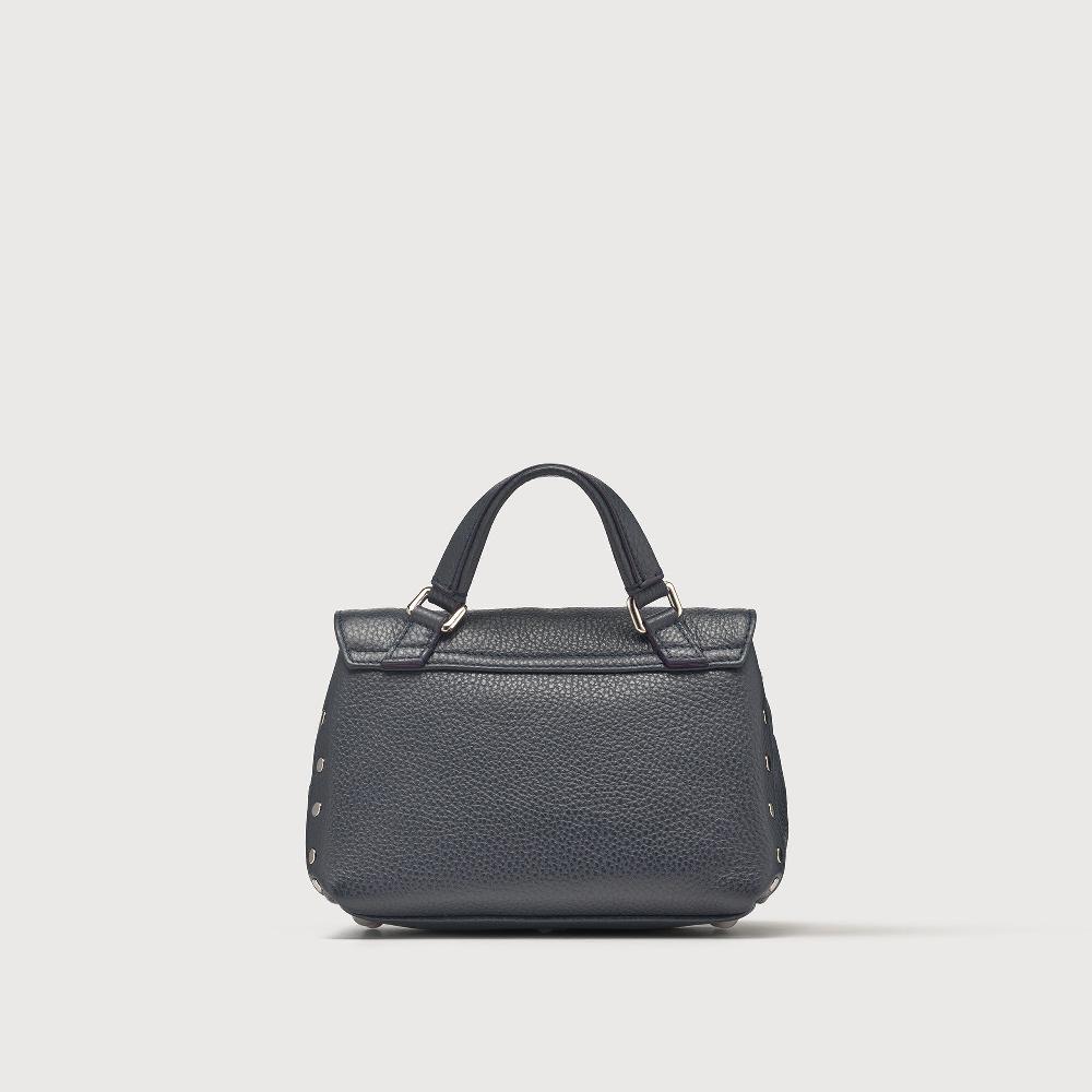 Zanellato BORSA POSTINA® BABY IN PELLE MARTELLATA DARK NAVY | Zanellato Discount Store per i nuovi prodotti