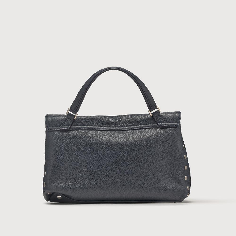 Zanellato BORSA POSTINA® SMALL IN PELLE MARTELLATA DARK NAVY | Zanellato Promozione