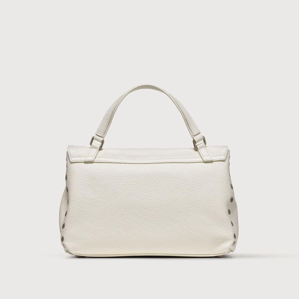 Zanellato BORSA POSTINA® SMALL IN PELLE MARTELLATA BIANCO LATTE | Zanellato Convenienza