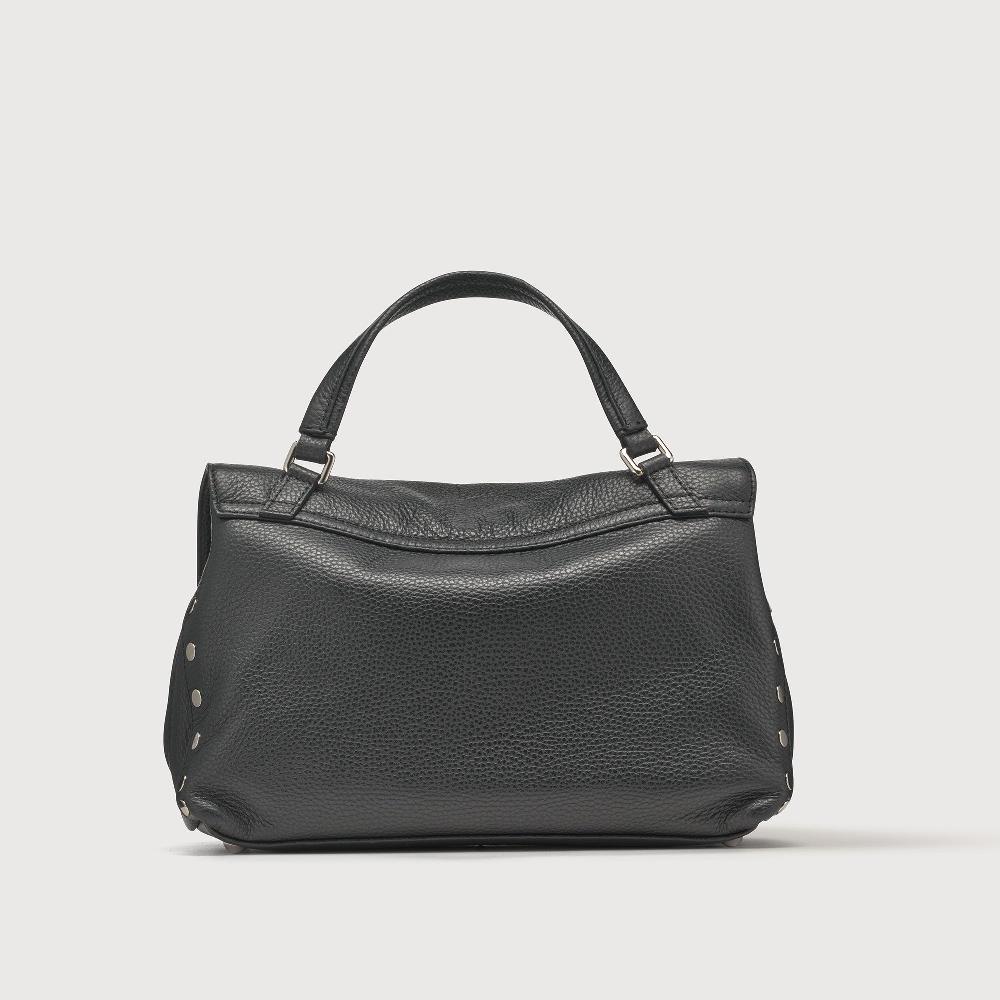 Zanellato BORSA POSTINA® SMALL IN PELLE MARTELLATA BLACK NERO | Zanellato Outlet
