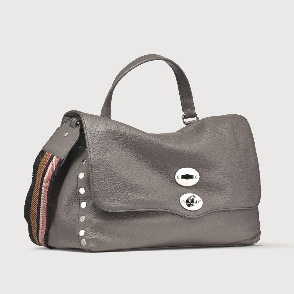 Zanellato BORSA POSTINA® MEDIUM IN PELLE MARTELLATA MONTEBIANCO | Zanellato In Vendita