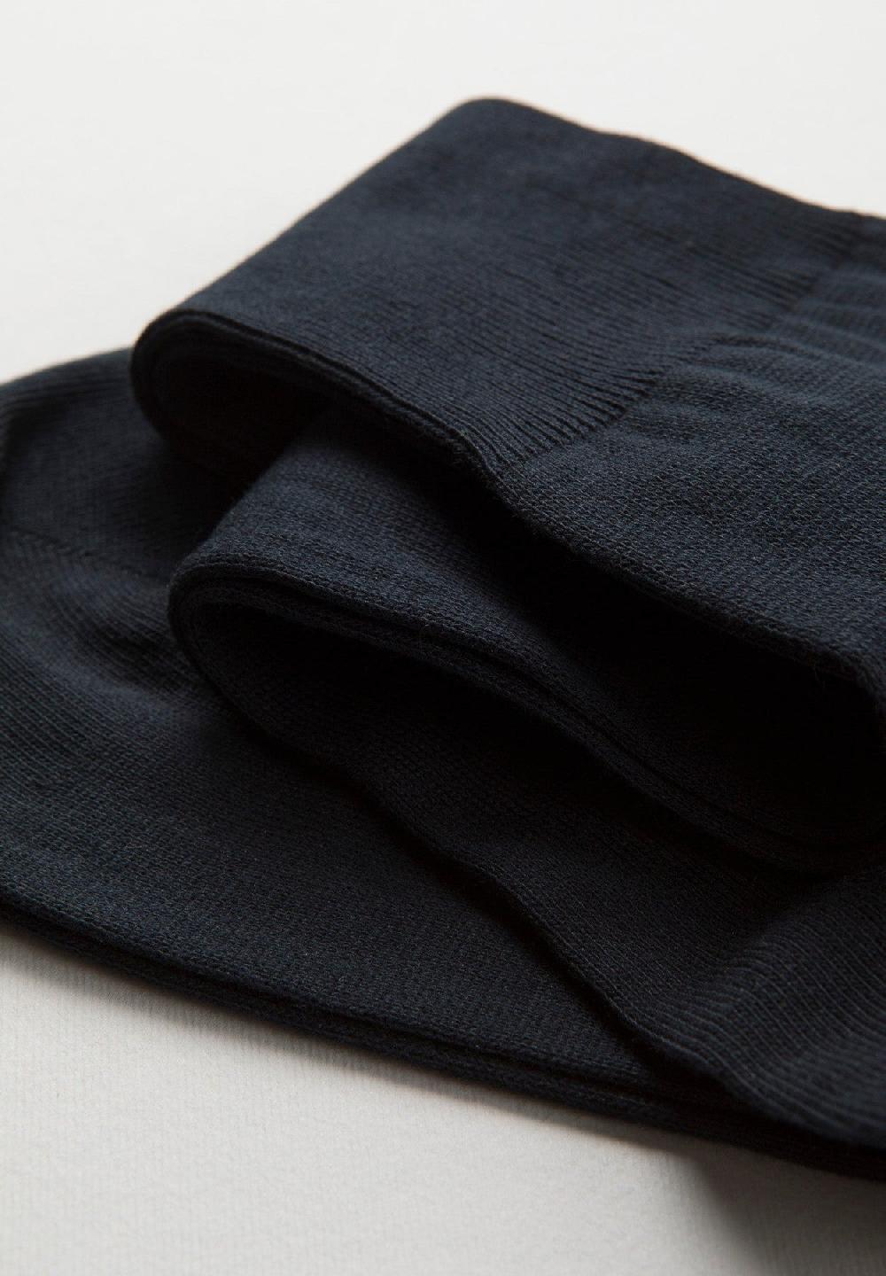 Angelico Calza blu unita cotone Nuova