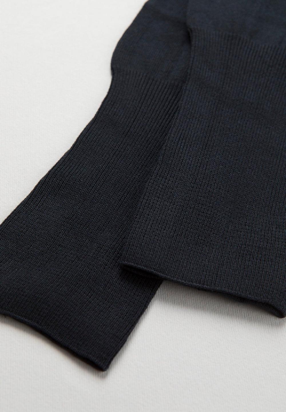 Angelico Calza blu unita cotone Nuova