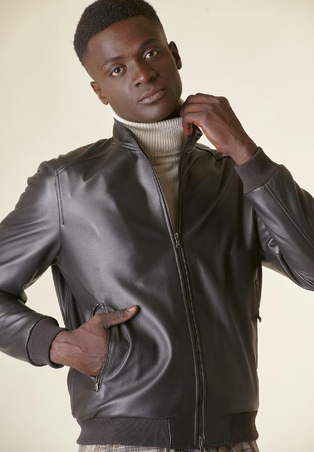 Angelico Bomber testa moro nappa Saldi Di Fabbrica