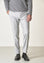 Angelico Pantalone grigio chiaro flanella lana vergine custom fit I Più Venduti