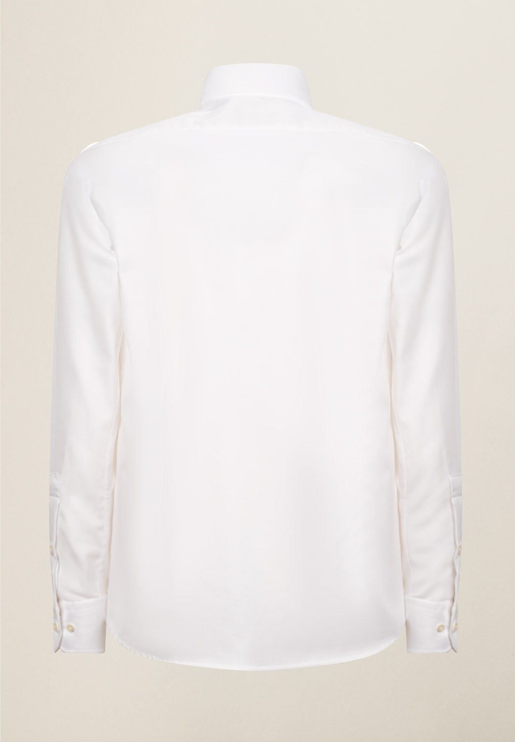 Angelico Camicia bianca no-stiro cotone custom fit In Saldo
