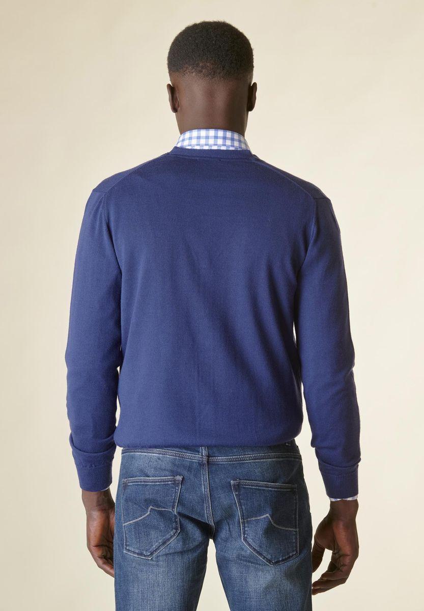 Angelico Cardigan avio bottoni merino Lana Gatto Promozione